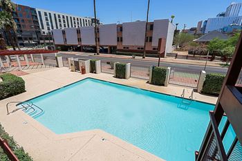 Sparkling pool